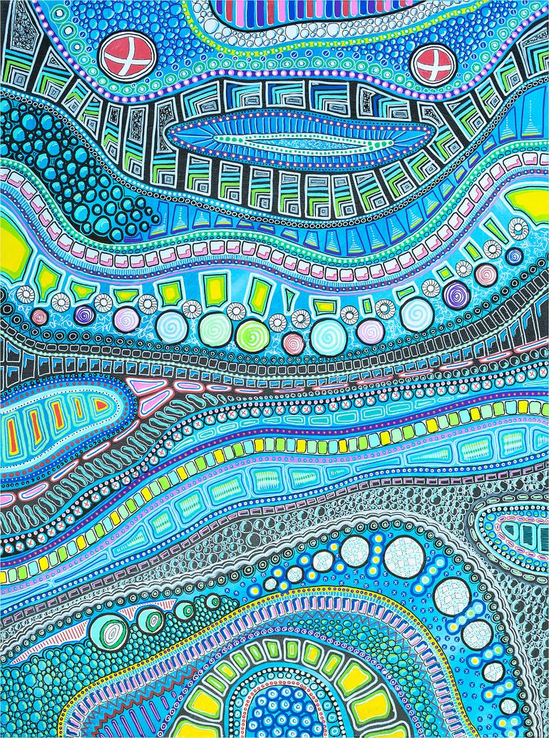 Original Figurative Abstract Painting by M Czajkowski