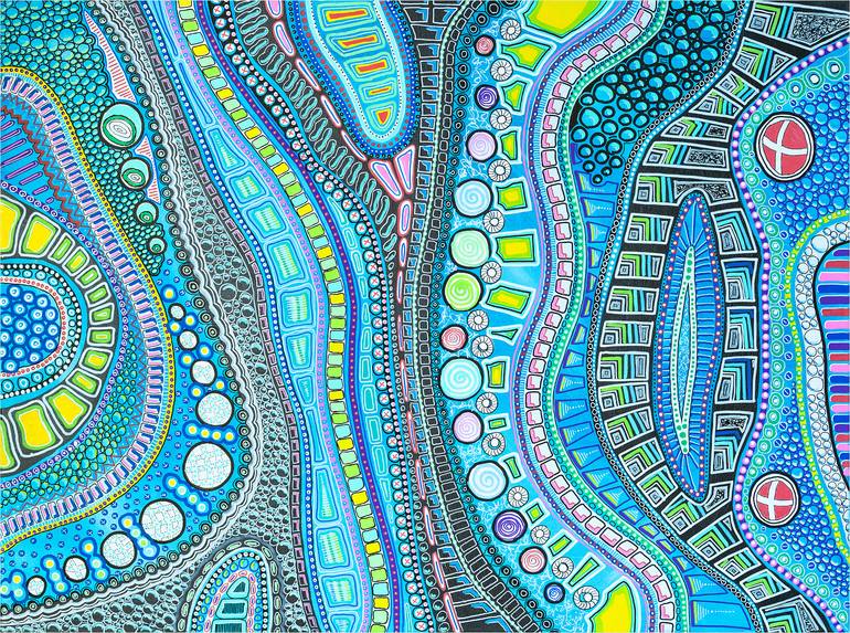 Original Figurative Abstract Painting by M Czajkowski