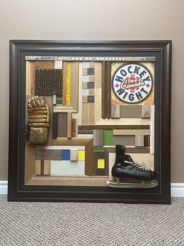 Original Contemporary Sports Mixed Media by Russ Thompson