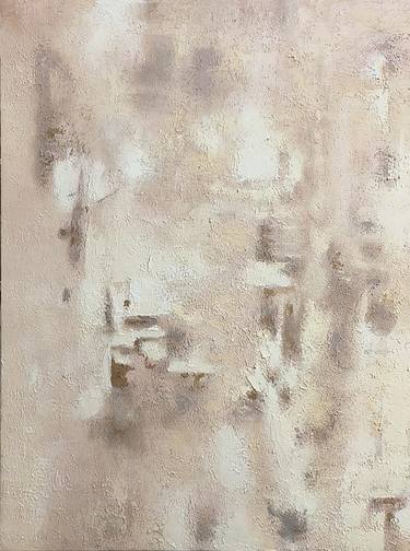 beige abstract painting thumb