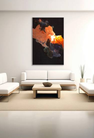 Original Abstract Light Paintings by Anne Marno