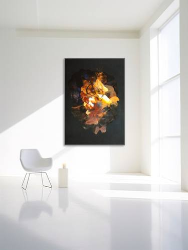 Original Abstract Light Paintings by Anne Marno