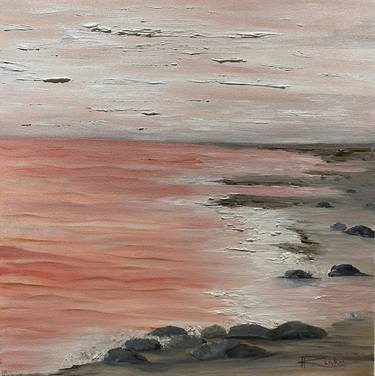 Original Abstract Beach Paintings by Rinku Basu
