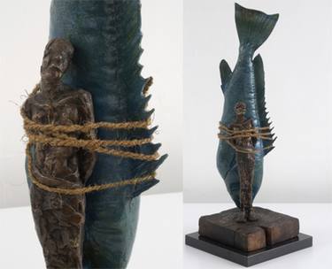 Original Figurative Nature Sculpture by Linda Lieberman