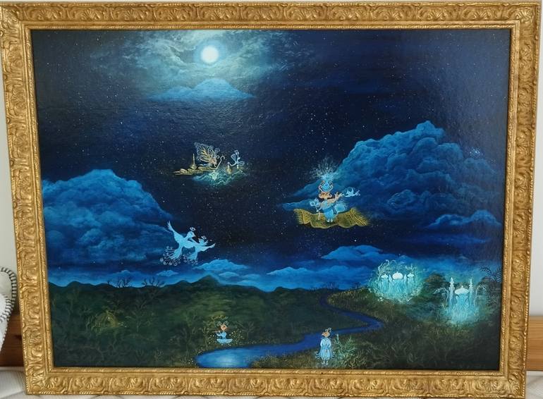 Original Illustration Fantasy Paintings by Émilie Pauly