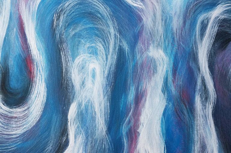 Original Abstract Love Painting by Miro Donau