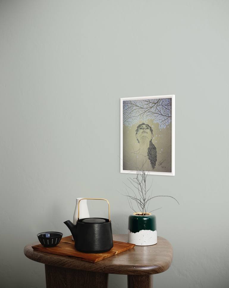 Original Illustration Women Drawing by Natrina Gholston