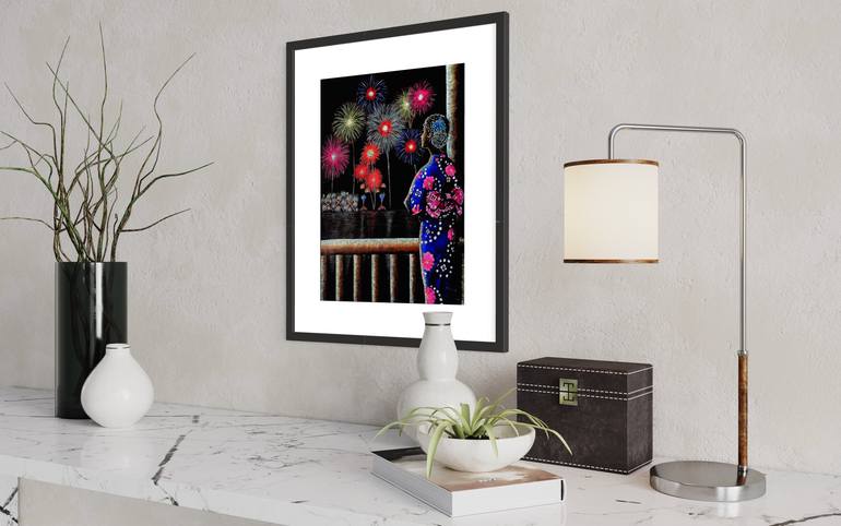 Original Illustration Women Drawing by Natrina Gholston