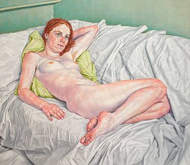Original Realism Nude Drawings by Ralf Scherfose