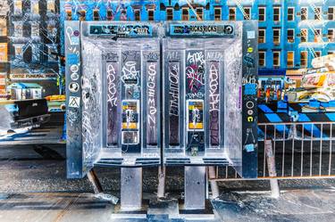 Original Contemporary Graffiti Photography by Peter Mendelson