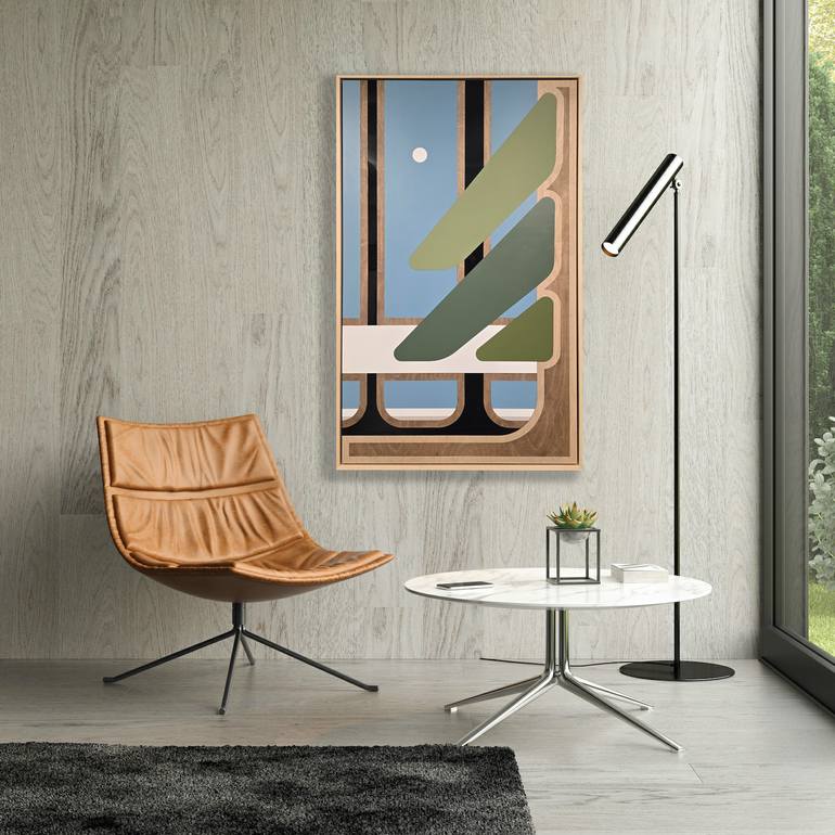 Original Contemporary Abstract Mixed Media by Christian Benoit