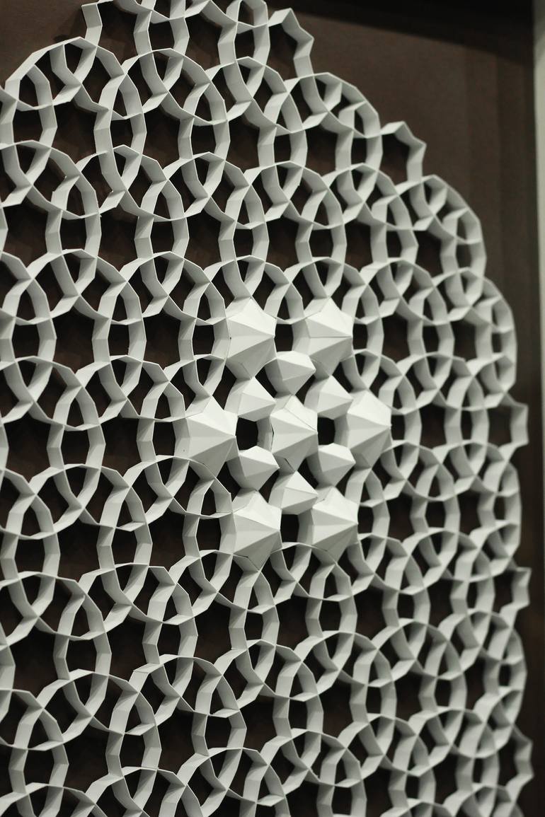 Original Conceptual Geometric Sculpture by Noor Fatima