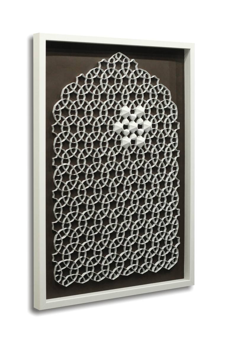 Original Conceptual Geometric Sculpture by Noor Fatima
