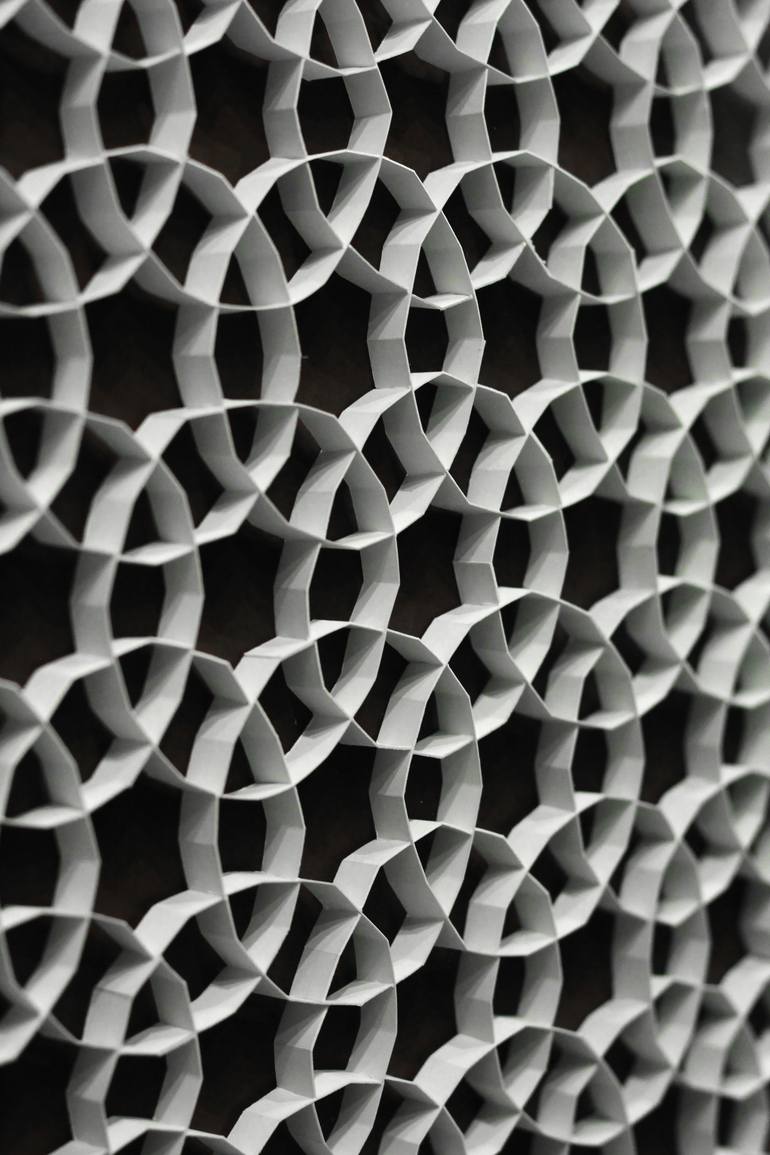 Original Conceptual Geometric Sculpture by Noor Fatima