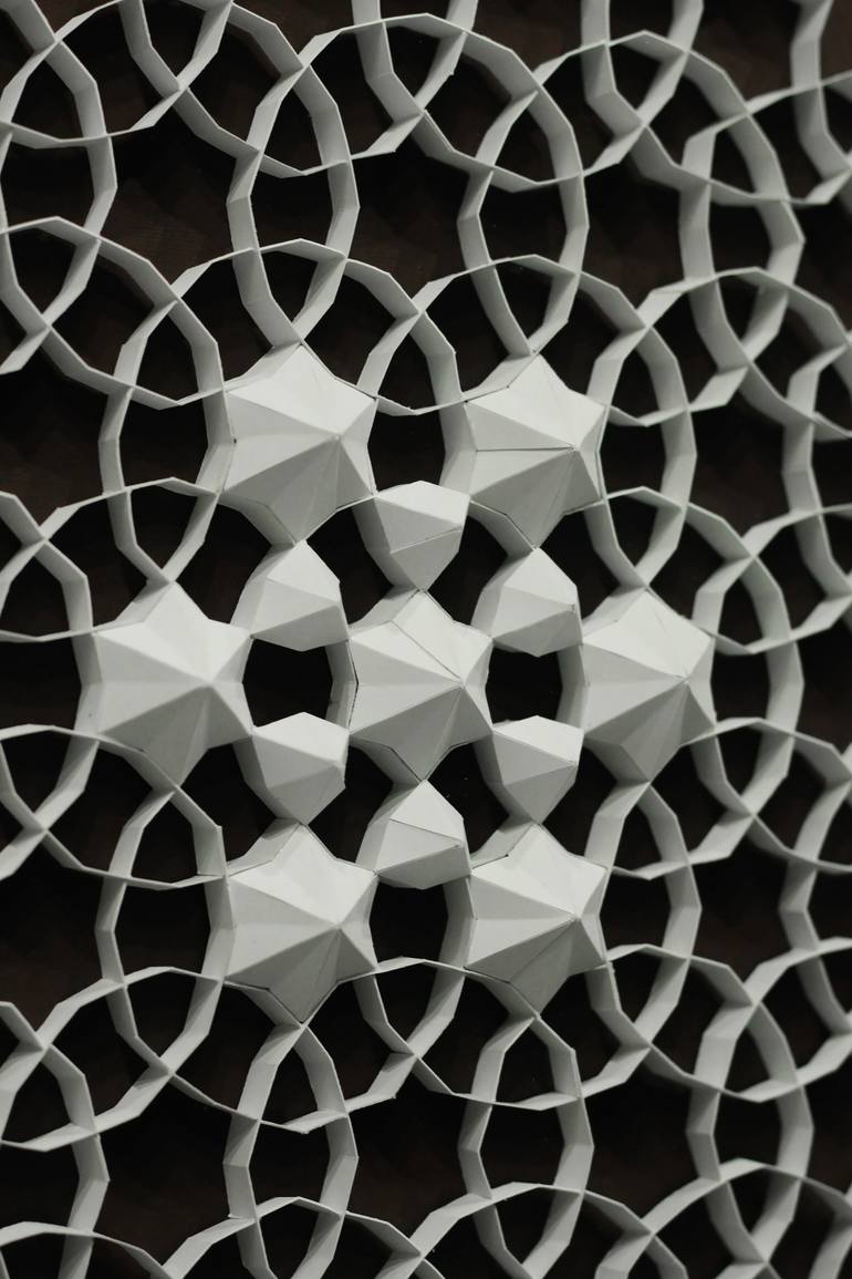 Original Conceptual Geometric Sculpture by Noor Fatima