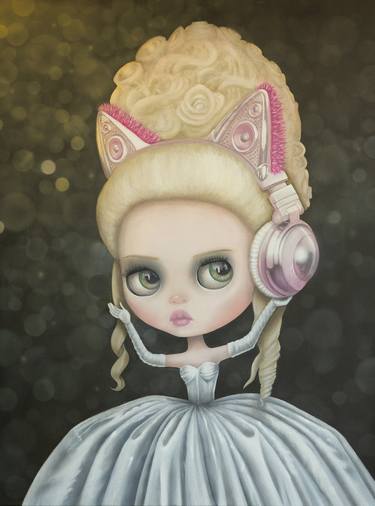 Original Abstract Fantasy Paintings by Laura Calvo