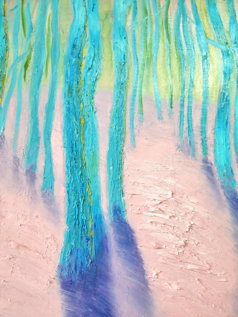 Original Impressionism Nature Painting by Sanghee Cho