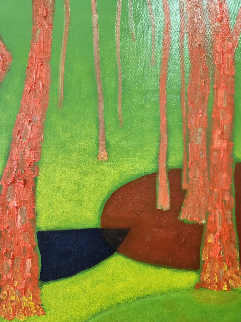 Original Impressionism Nature Painting by Sanghee Cho