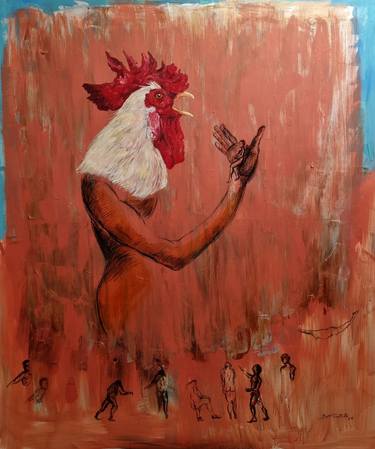 Original Expressionism Animal Paintings by Yuniel Delgado Castillo