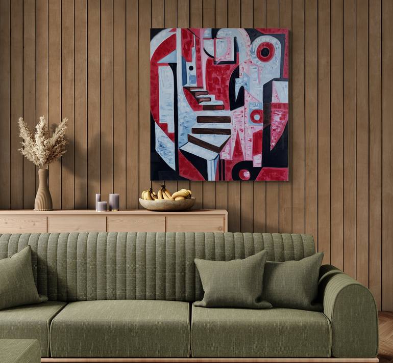 Original Abstract Painting by Lena Logart