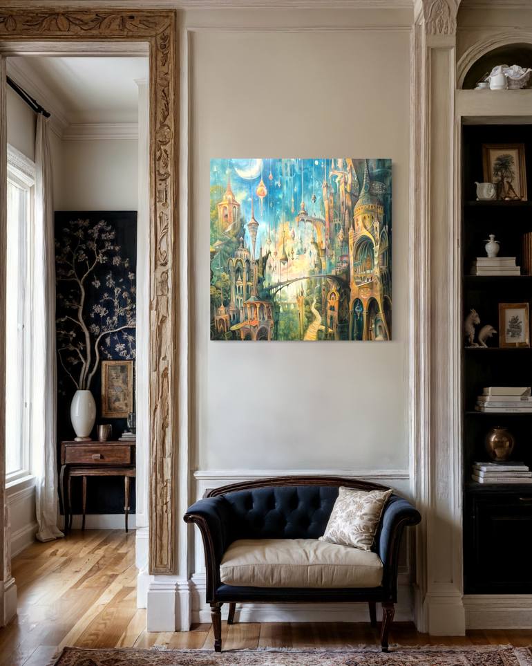 Original Digital Art Landscape Digital by Lena Logart