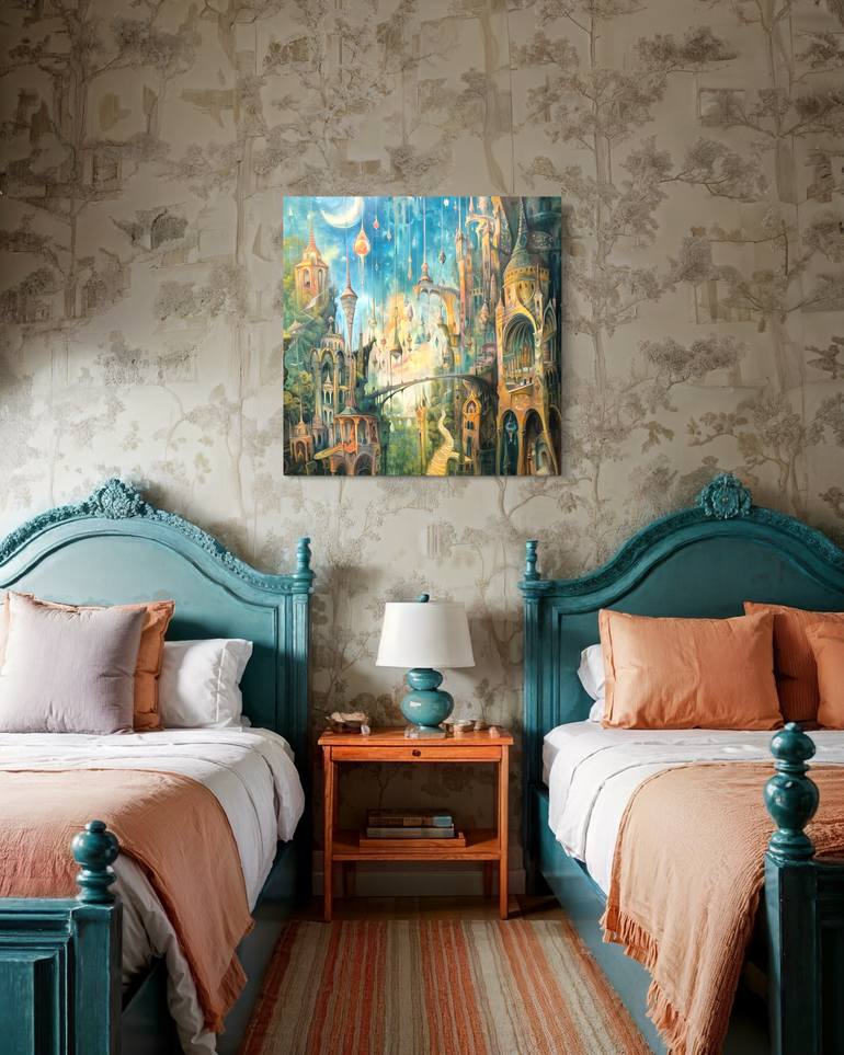 Original Digital Art Landscape Digital by Lena Logart