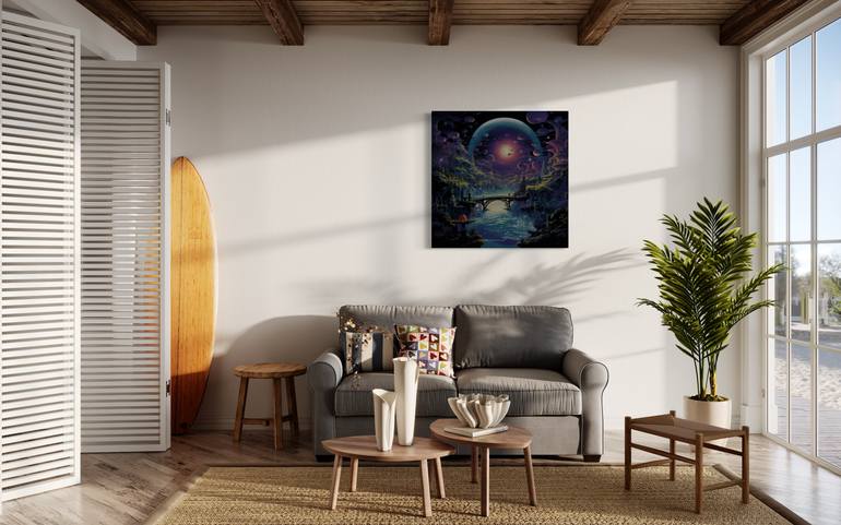 Original Digital Art Landscape Digital by Lena Logart