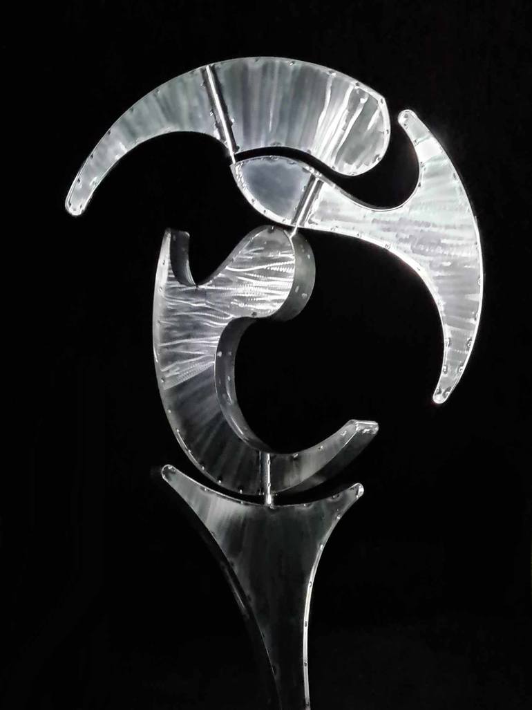 Original Kinetic Patterns Sculpture by Will Carr
