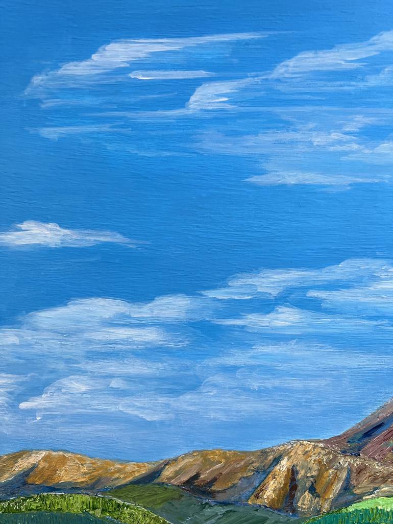Original Contemporary Seascape Painting by Henriette Hua Wang