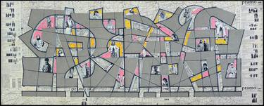 Original Abstract Architecture Drawings by Stanislav Belovski
