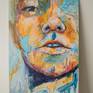 Expressive art portrait by Maubret