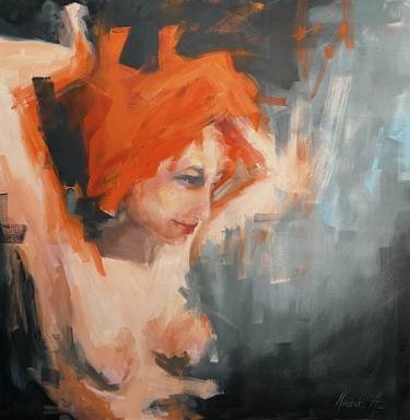 Original Expressionism Body Painting by Miranda Aubret