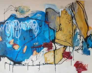 Original Contemporary Abstract Painting by Marian Roymans
