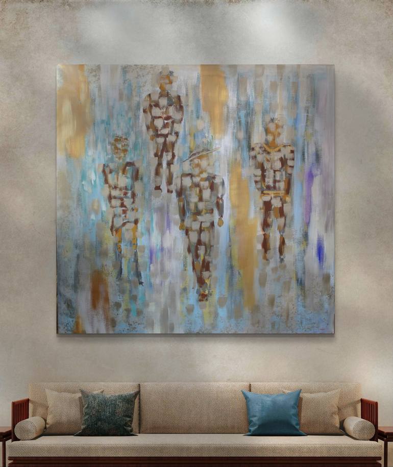 Original Abstract Painting by Bo Blixen