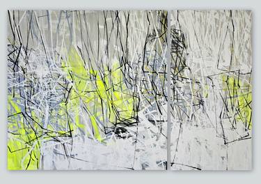 Original Abstract Expressionism Abstract Paintings by lisa kowalski