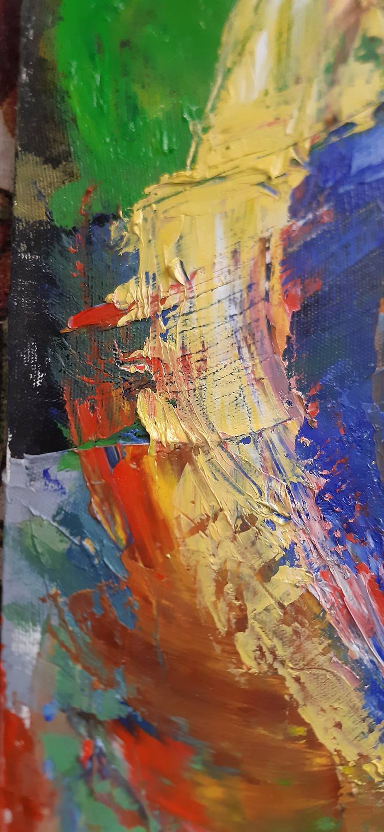 Original Contemporary Abstract Painting by James Mccormack