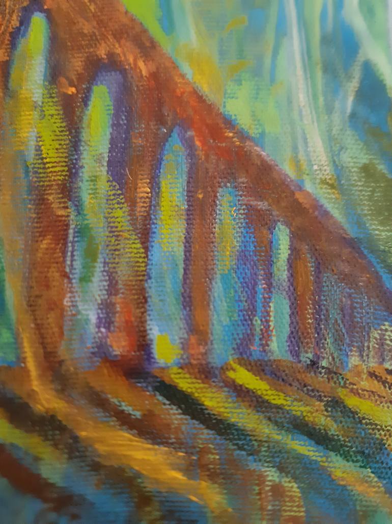 Original Modernism Fantasy Painting by James Mccormack