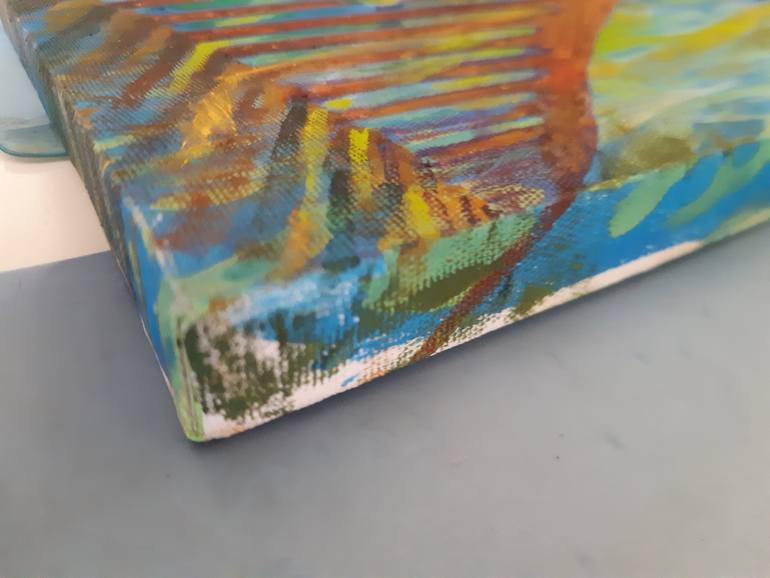 Original Modernism Fantasy Painting by James Mccormack