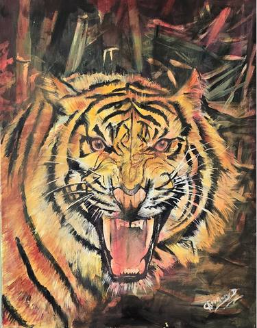 Original Animal Paintings by Deepmala Roy