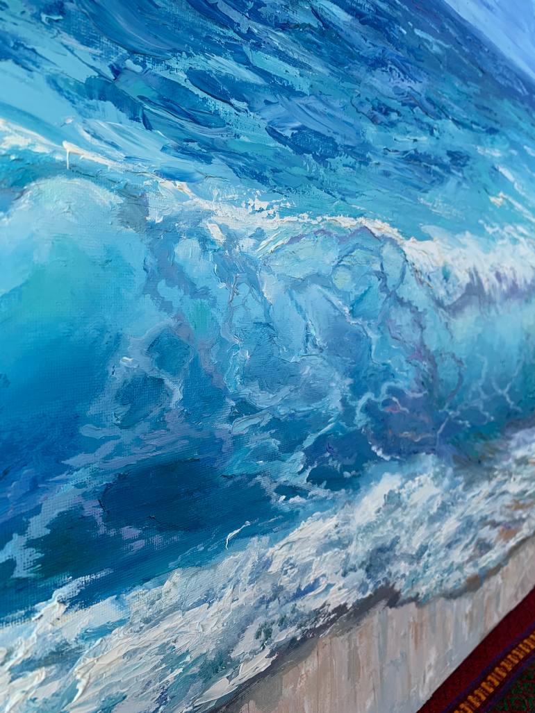 Original Contemporary Water Painting by Lena Dil