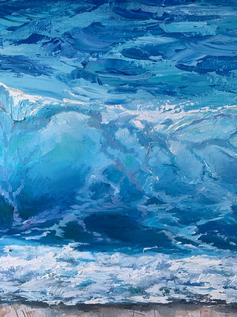 Original Contemporary Water Painting by Lena Dil