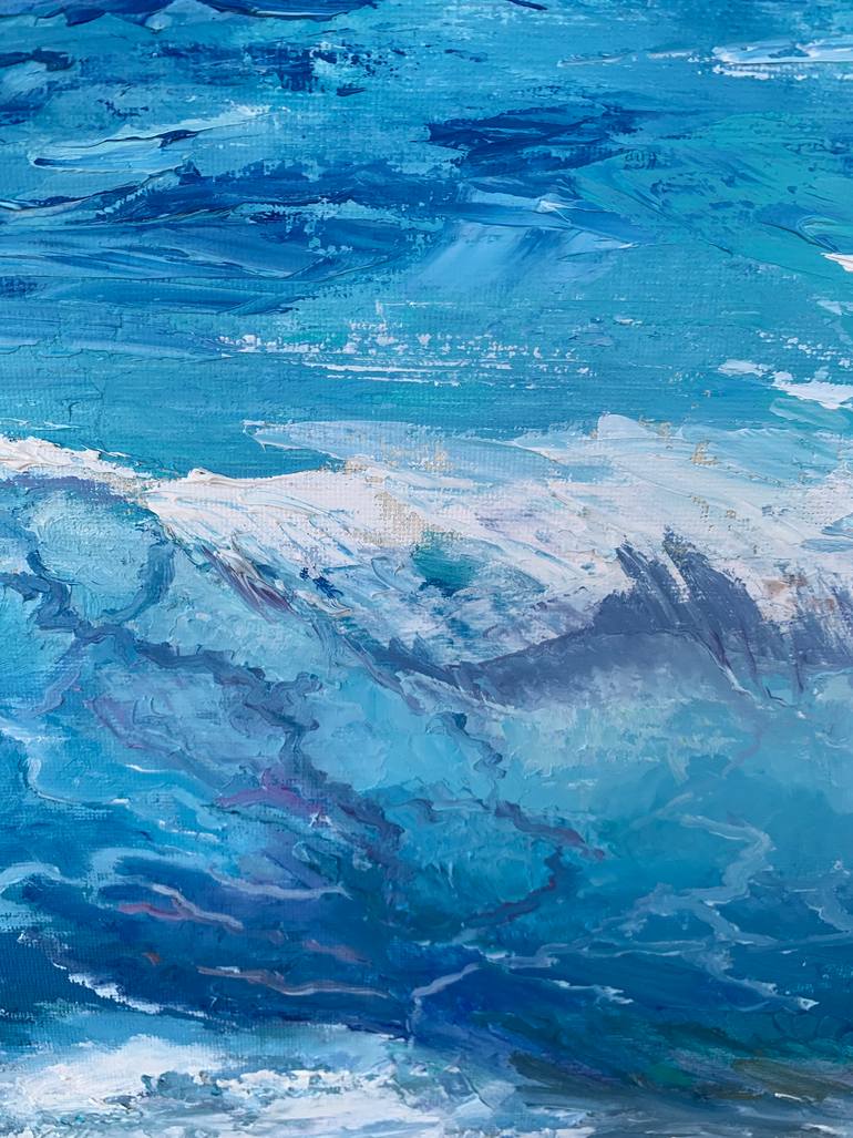 Original Contemporary Water Painting by Lena Dil