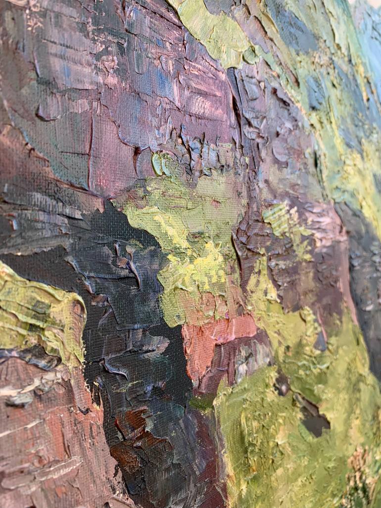 Original Contemporary Beach Painting by Lena Dil