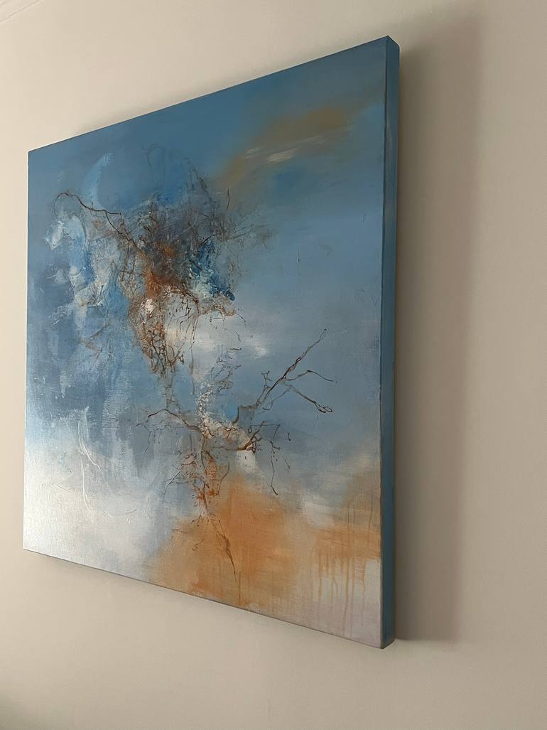 Original Abstract Painting by Sandrine Belmont
