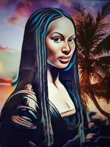 Original Abstract Women Paintings by Gabriel Chinye