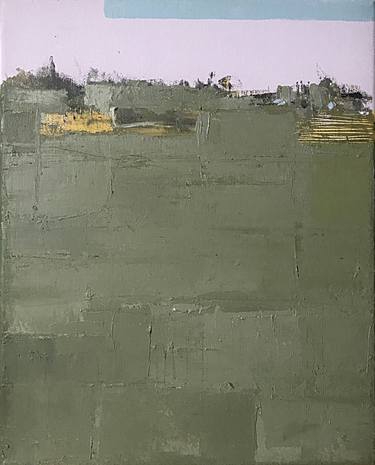 Original Abstract Landscape Paintings by Wojtek Pleti