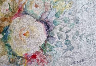 Original Impressionism Floral Paintings by Solange Esposito