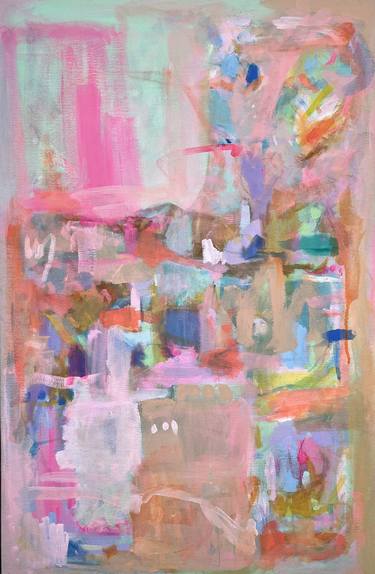 Original Abstract Expressionism Abstract Paintings by Allie Kell