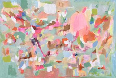 Original Abstract Expressionism Abstract Paintings by Allie Kell