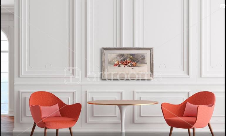 Original Classicism Still Life Painting by Alla Prisacar 